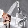 3 Mode Water Saving Shower Head, Handheld Showerhead with Faucet Adapter Set and Diverter Valve for Bathroom Kitchen