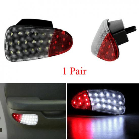 1 Pair LED Interior Door Panel Courtesy Light Lamp For 1997-2003 Ford F150 F250