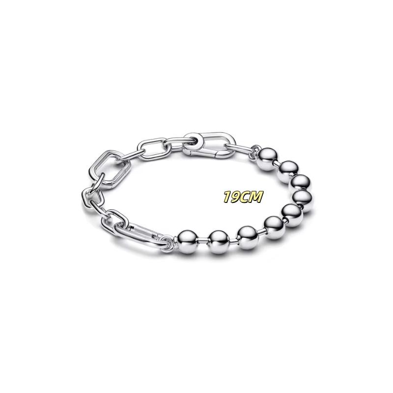 The New 925 Silver Pearl Charm Fits Pendant In Original Accessory Women's Jewelry Bracelet Collection