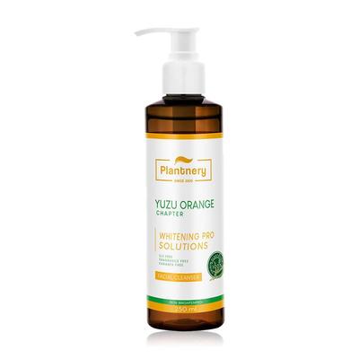 Plantnery Facial Cleanser Yuzu Orange Vit C, 250 Ml