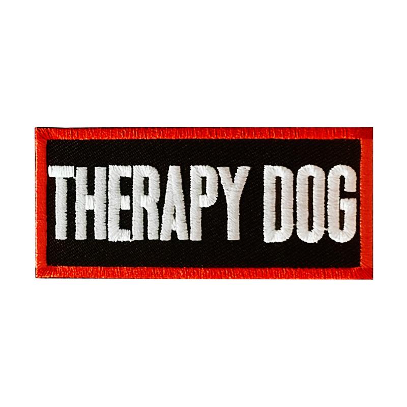 Pet Velcro Carrier Letter Embroidery Conspicuous Notice Badge Dog Supplies Decor