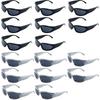 16pcs Y2K Punk Style Encircled Men's Personalized Fashion Glasses Party