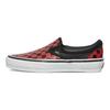Vans CLASSIC SLIP ON Low Top Skateboard Shoes Unisex Red Black Sneakers VN000DCMBRR1