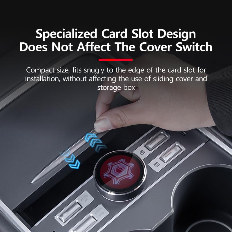LCD Intelligent Control Docking Station For Tesla Model Y3 Knob Control Center Console Modification General Console Accessories