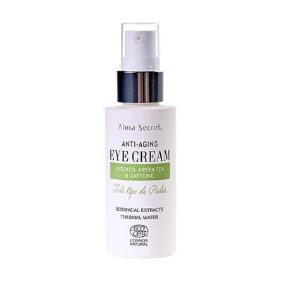 ALMA SECRET - Anti-aging Eye Cream with Avocado, Green Tea and Caffeine 30 Ml
