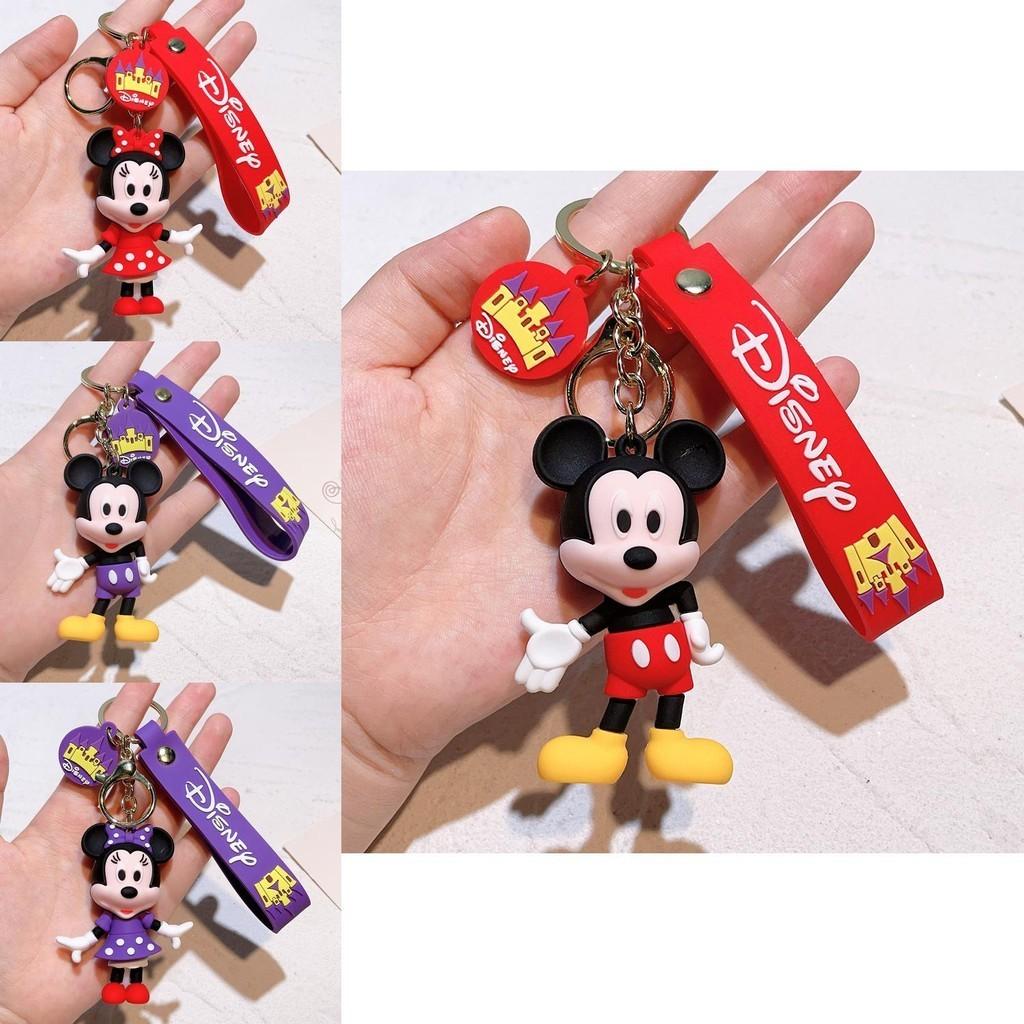 Adorable Minnie Resin Keychain For Cars Bags Cute Gift Accessory
