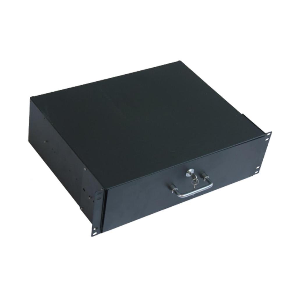 Lockable Deep Drawer Server Cabinet Case for 19" Network Equipment DJ