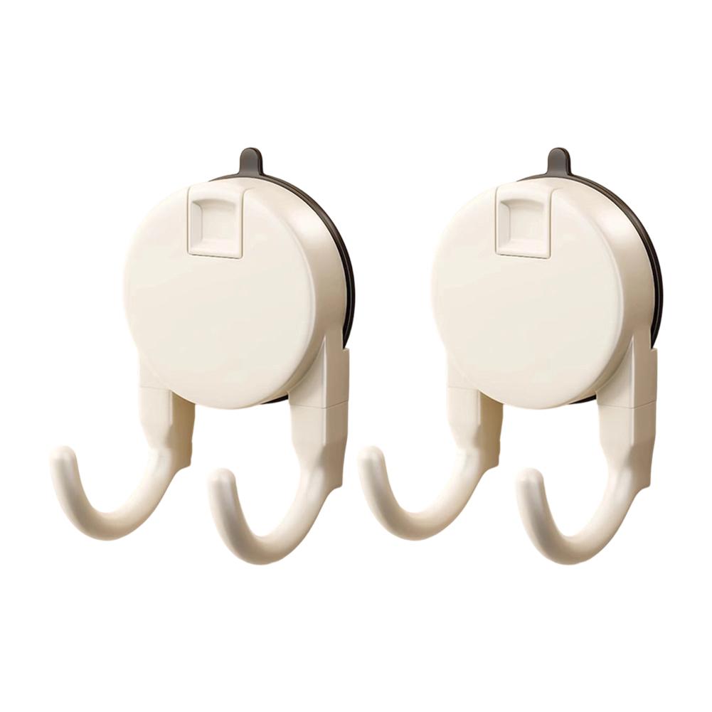 Kitchen Hanger Suction Cup Hook Kitchen Storage Lightweight Item Hanger Suction Cup Hook Strong Suction Power Multifunctional