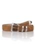 SAVAGE 110 Suede Belt - Camel