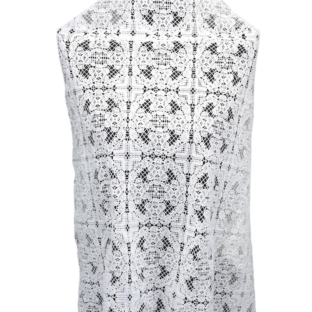New Full-Width Water-Soluble Embroidery Lace Fabric, Clothing Dress Accessories, Water-Soluble Embroidery Milk Silk, Fashion Fabric