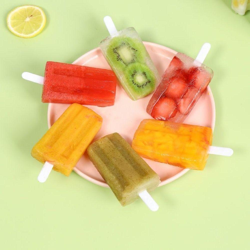 DIY Ice Cream Tools 4-Link Ice Maker Summer Homemade Popsicles Mold Tools