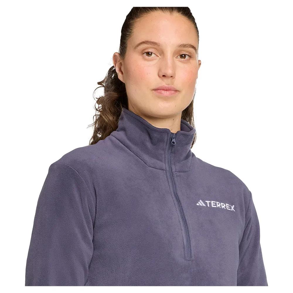 Adidas Fleece Jacket with Half-zip Multi Essentials