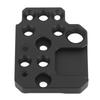 Quick Release Plate Aluminum Alloy Camera Stabilizer Expansion Mounting Base with 1 4 3 8 Inch Holes Cold Shoe