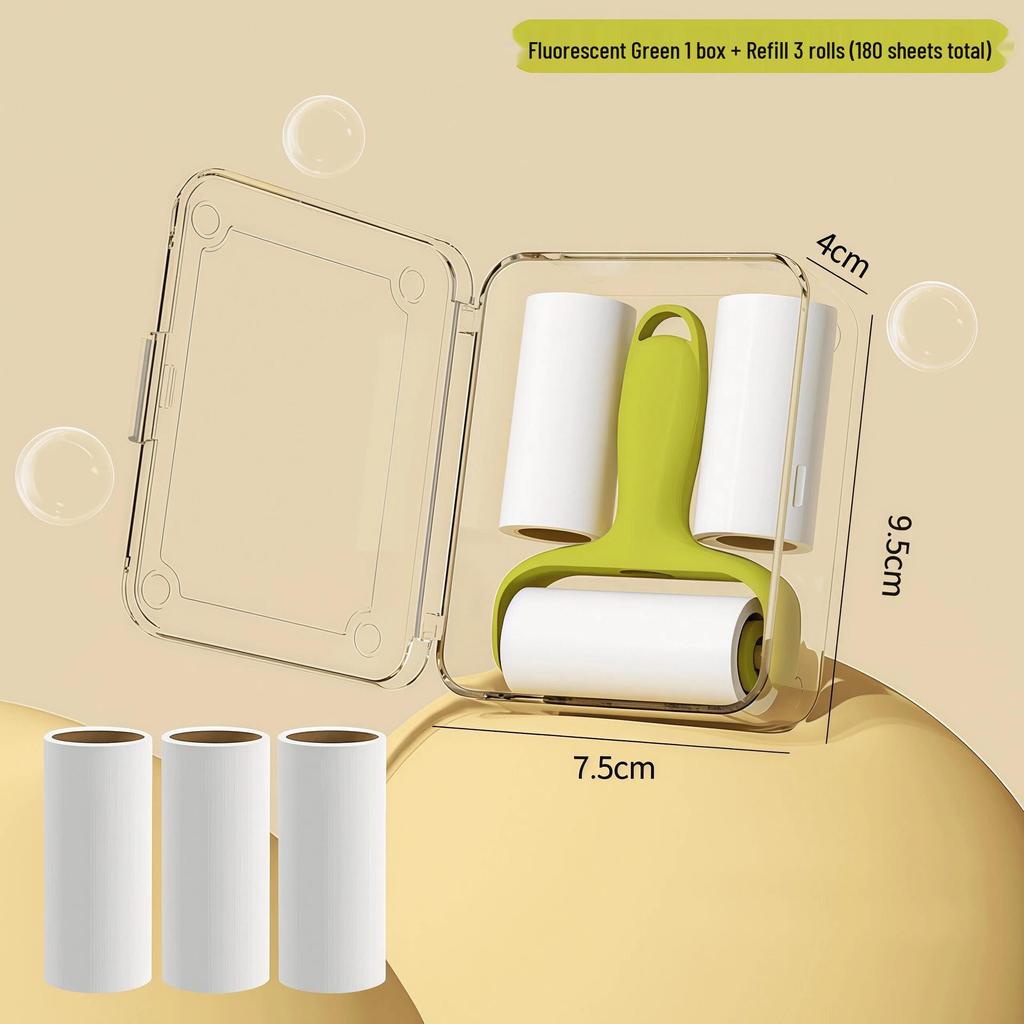 Compact Lint Roller: Household Hair & Clothes Removal Tool