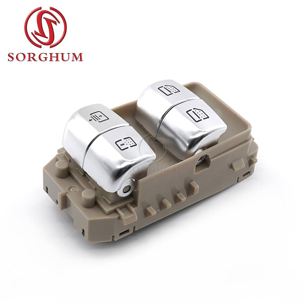 SORGHUM 2229051505 For Mercedes-Benz AMG E43 W213 W222 E180 S400 450 Regulator Button Power Window Lifter Switch Car