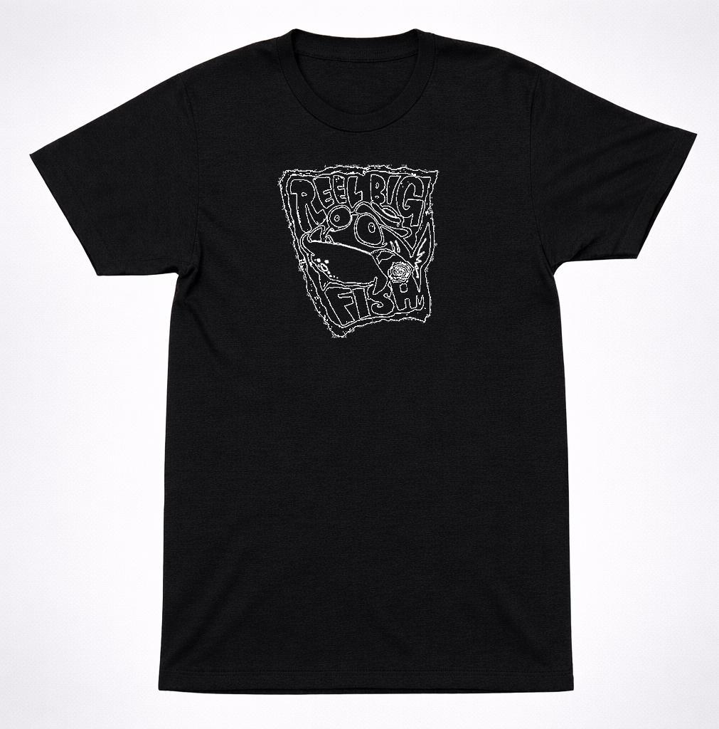 Reel Big Fish Logo T-Shirt – Classic Ska Punk Band Tee Black