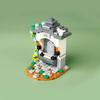 MOC Medieval Building Blocks Set Accessories Smithy Bedroom Table Bar Furniture Kitchen Assembly Boy Toy Mini Bricks K027 DIY