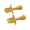 Silicone Baby Feeding Spoon Set - Soft-Head Training Spoons for Infants