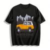 North Coast Dana Point Calif Off-Road Mountain Graphic Tee Pure Cotton T-shirt