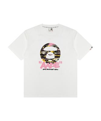 Eipeu Aapeunvs Moonface Graphic T-Shirt White / Aaptem1888Xxqwhx