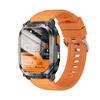 Montre Connectée GPS QX18 Unisexe Carrée Écran AMOLED Étanche IP67 Magnétique Sports d'Extérieur Fitness Fréquence Cardiaque Localisation Sommeil