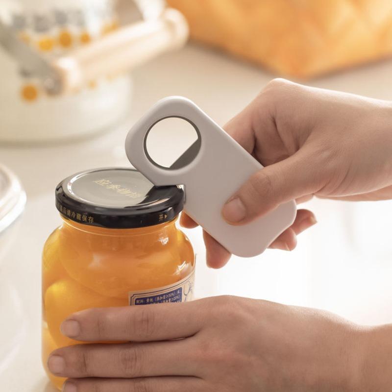 1/2pcs Bottle Opener Multifunctional Canned Opener Creative Magnetic Fridge Sticker Summer Beer Bottle Opener 2026