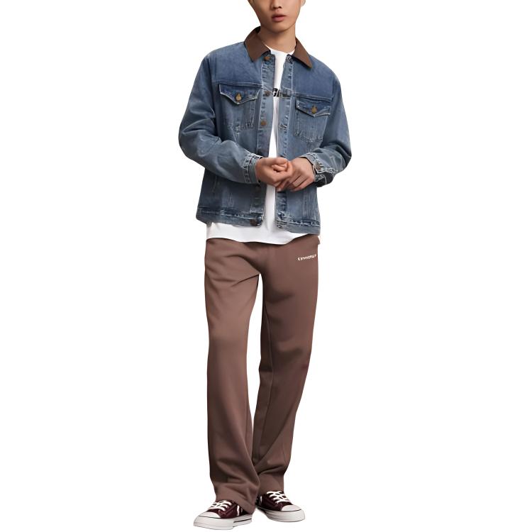 Converse Knitted Sweatpants Men's Khaki 10026904-A01
