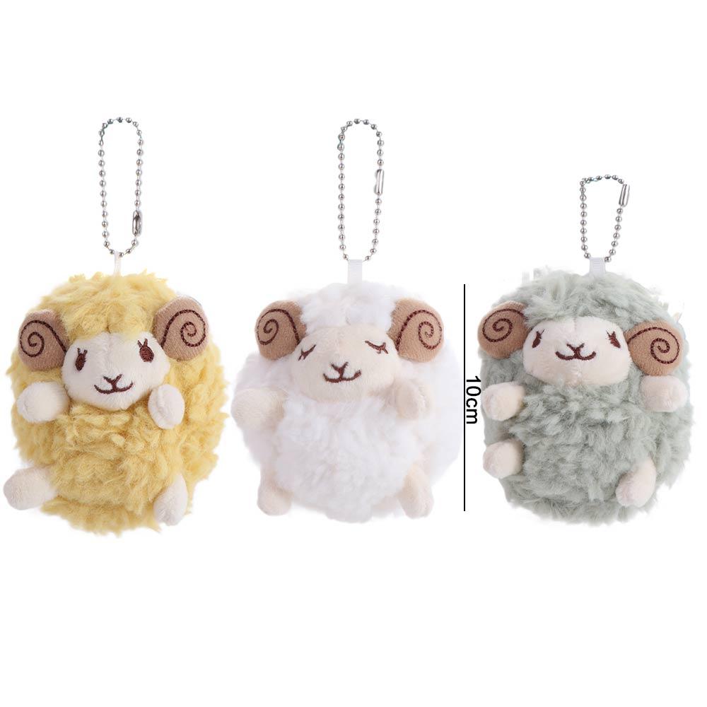 Lamb Sheep Plush Pendant Mini Sheep Soft Lamb Doll Ornament  Friends Birthday Gifts