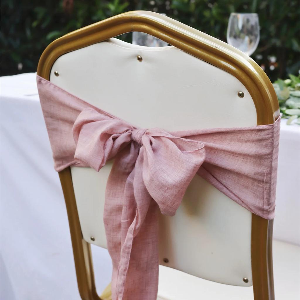 24pcs Chair Sashes Bows Universal Chair Cover For Wedding Reception Restaurant Event Decoration Banquet,Party,Hotel Event Decor