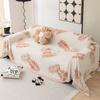 Sofa Towel Full Cover Cloth Winter Plush Sofa Cover Ins Style Thick Leather Sofa Cover Towel One Piece Sofa Cover