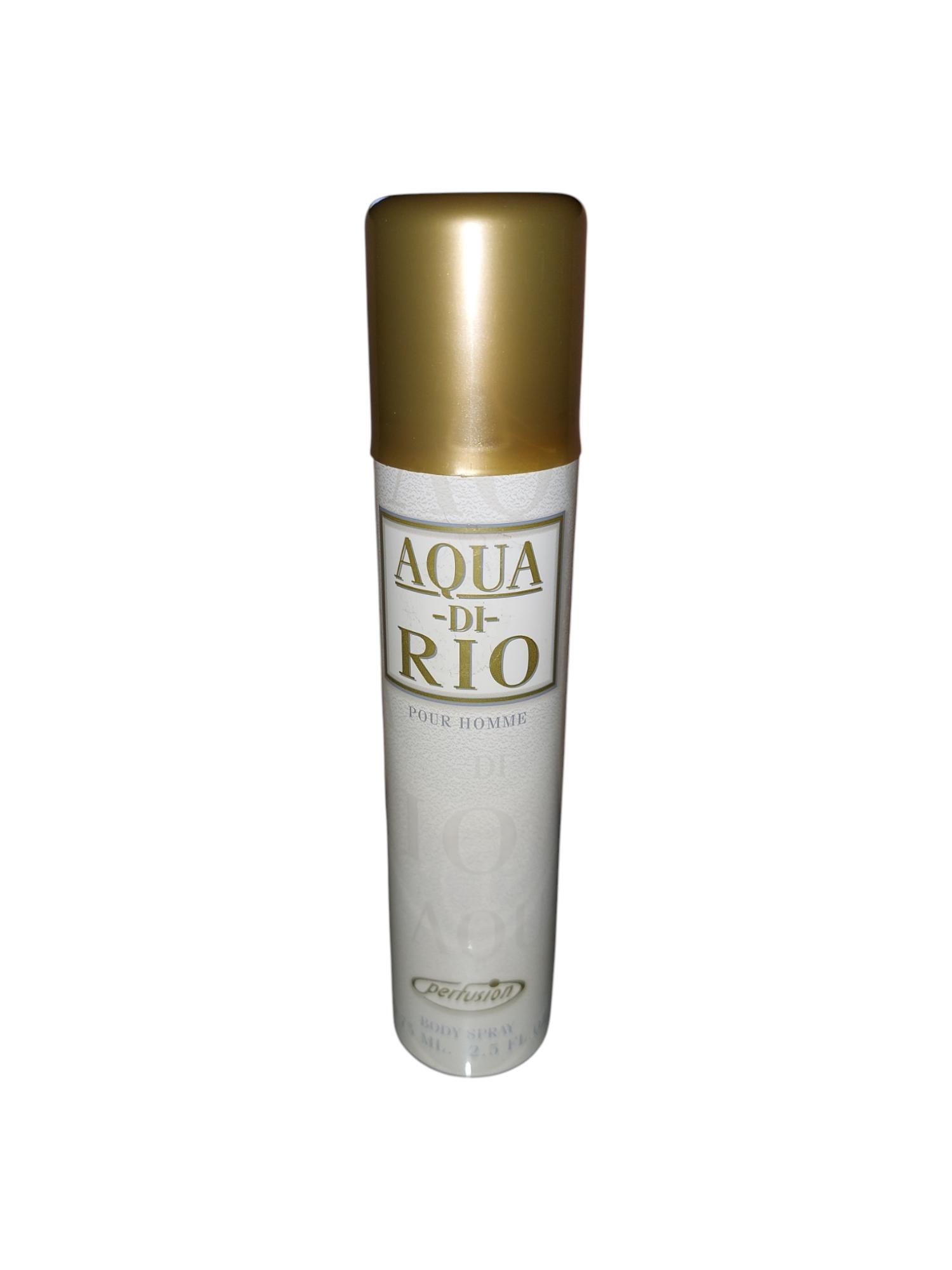 

Парфум AQUA di RIO + дезодорант-спрей для тіла та туалетна вода AQUA DIO Pour Homme для чоловіків 100 мл + 75 мл - 5 рідких унцій deo 75 ml