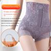 Lace Flower Butt Lifter Briefs High Waist Slimming Buckle Shapers Postpartum Body Shapers  Female