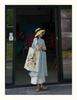 Elegant Japanese-French Plus Size Summer Dress with Pockets