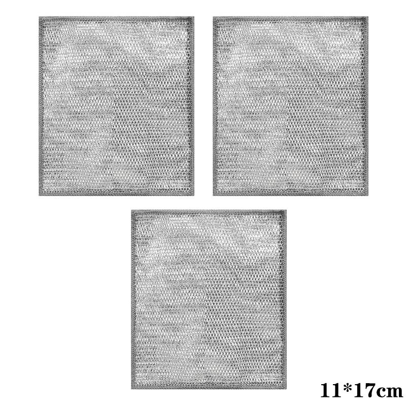 

3/5 шт. стальная проволока тряпки для посуды масляная железная подставка для посуды кухонная сковорода кастрюля тряпка для мытья посуды двухслойная салфетка тряпки для посуды