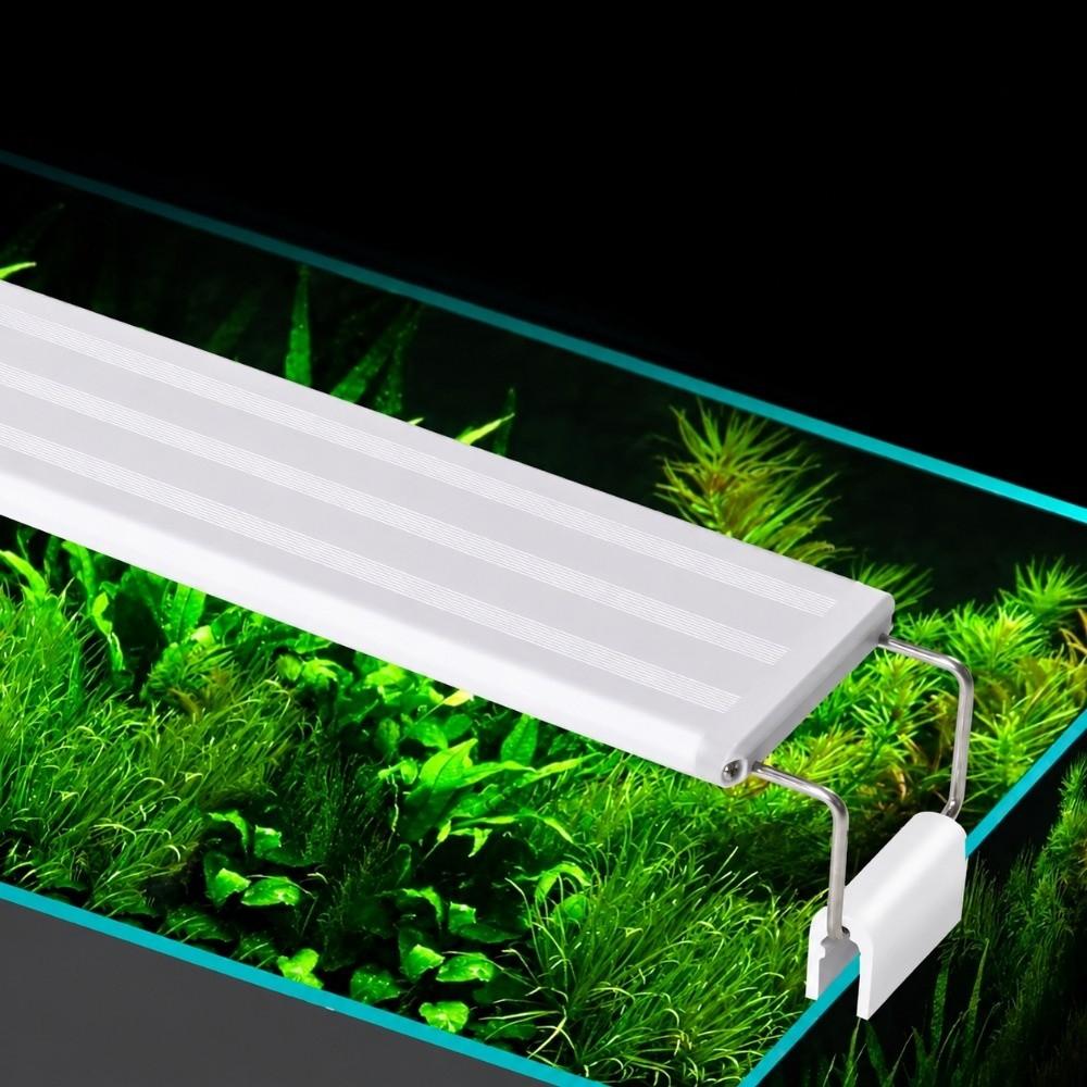Klipli Akvaryum LED Işığı Süper İnce Su Altı Akvaryum Lambası Balık Tankı Işığı Balık Tankı Aydınlatması