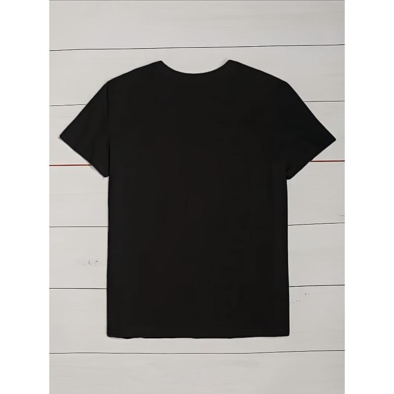 European Size Men'S NO LIMIT Pattern Printed T-Shirt--Breathable, Soft, Lightweight, And Machine Washable, This Regular Fit Short Sleeve T-Shirt