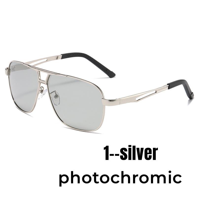 Chameleon Photochromic Sunglasses Day Night Dual Use Men Color Changing Lens Driving Sunglasses Night Vision