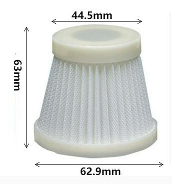 Univerzální HEPA filtr pro vysavač Mi Xiaobai: Omyvatelný filtrační prvek a síťka jako příslušenství.