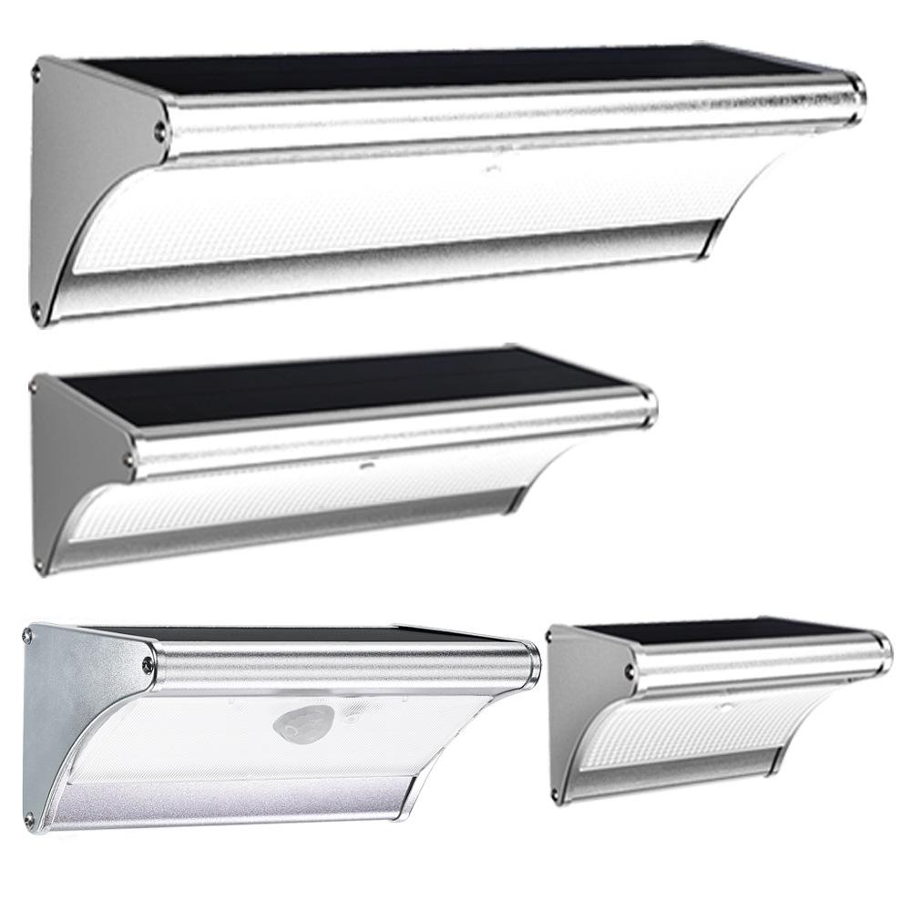 High Brightness LED Solar Outdoor Wall Light with Aluminum Alloy Shell