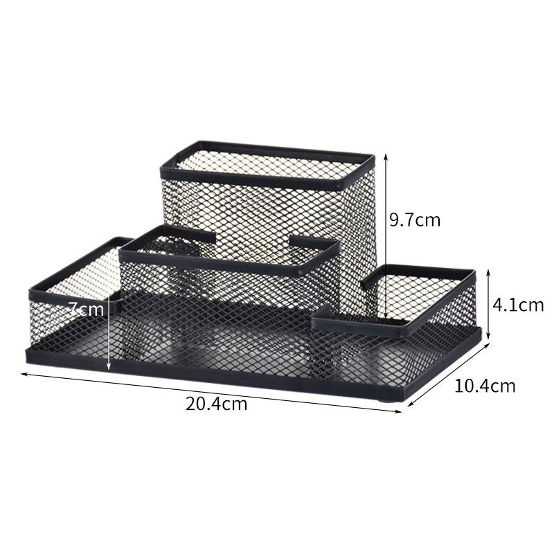 Multifunctional Pen Holder Desktop Accessories Stationery Organizer Office Accessories Pen Bucket Office Supplies Stationery Girl Heart