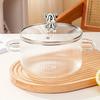 1 set Pentole in Vetro 54Oz Pentola in Vetro Trasparente Casseruola in Vetro Pentola per Simmer Potpourri Con Coperchio Manici Easy Grip Realizzato Da Forno Microonde Fornello E Lavastoviglie