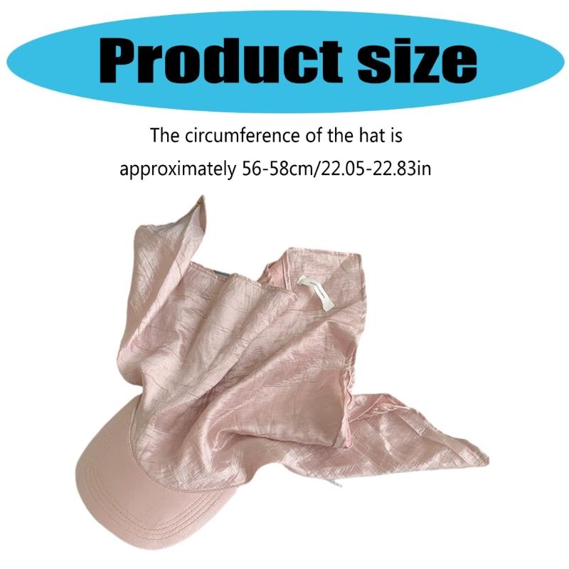Stylish Sunproof Hat For Women Teens Popular Headscarf Hat Casual Outdoor Activity Sport Baseball Hat Daily Wear