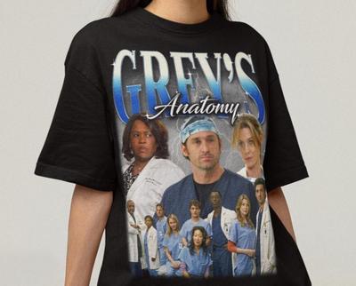 Grey's Anatomy Shirt - Meredith Grey Shirt, Derek Shepherd, Cristina Yang, Alex Karev, Miranda Bailey