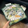 New old money wind chain neck scarf women's commuting versatile soft silk scarf neck protection shawl outer scarf
