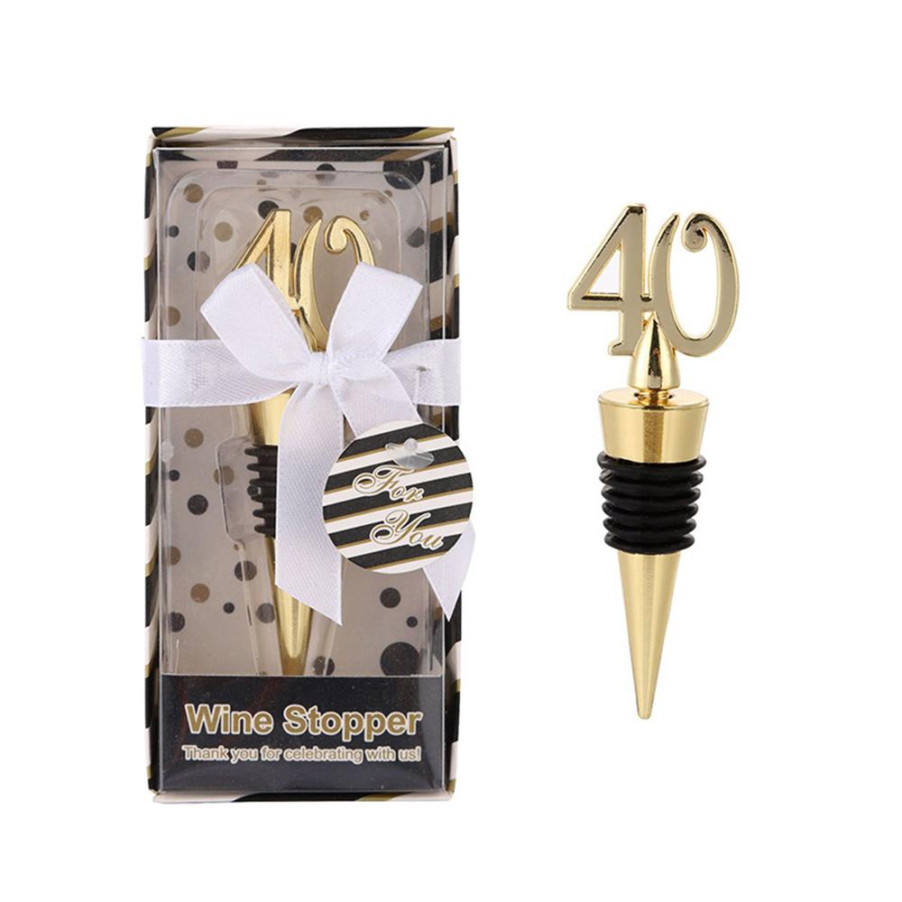 20 Stück Flaschenverschluss Champagner Wein Korken für 30/40/50//60/70/80. Jubiläum Geburtstagsparty Dekoration