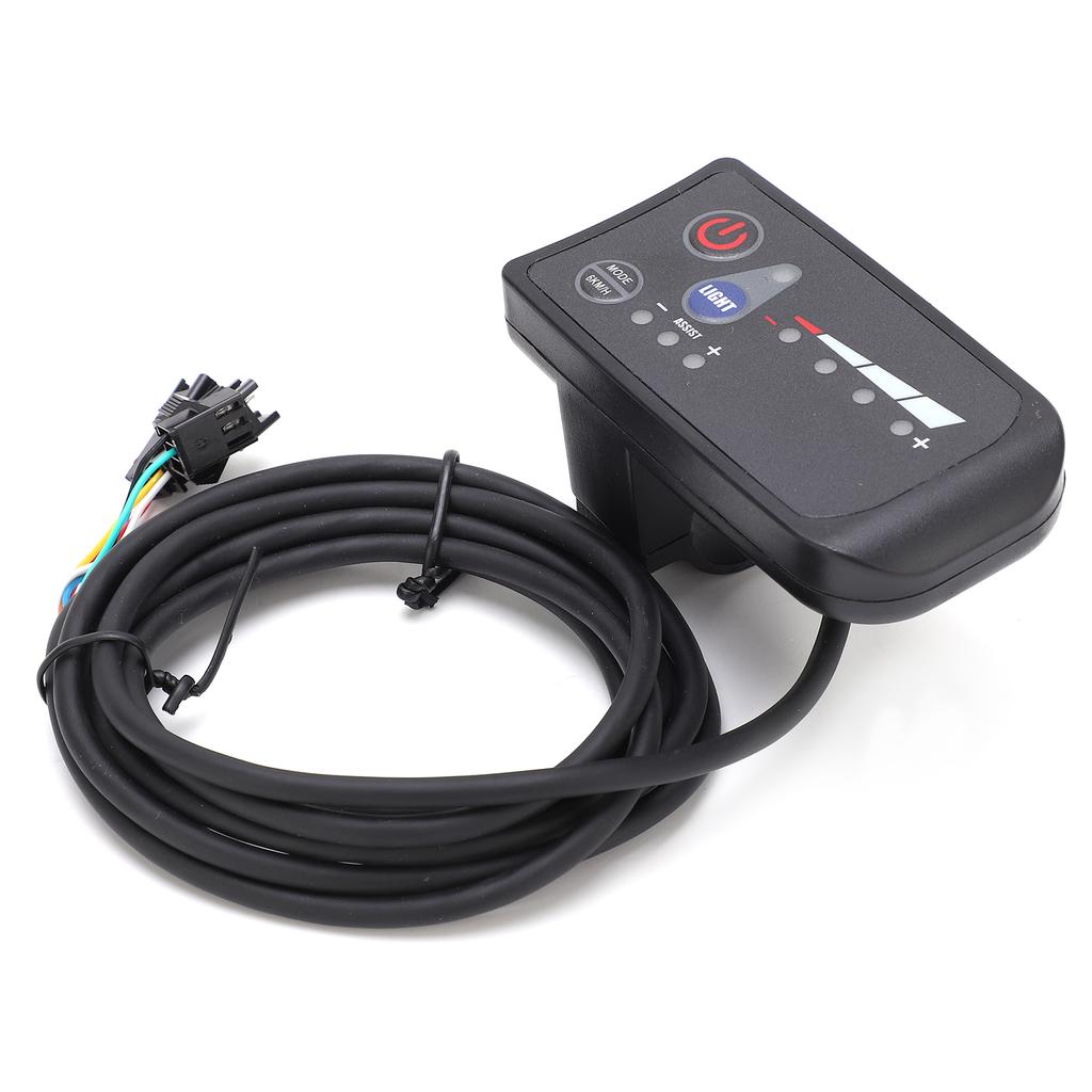 24V Electric Bike Control Panel LED Power Display 810 Instrument LCD for Electric Bike Motor Speed Control