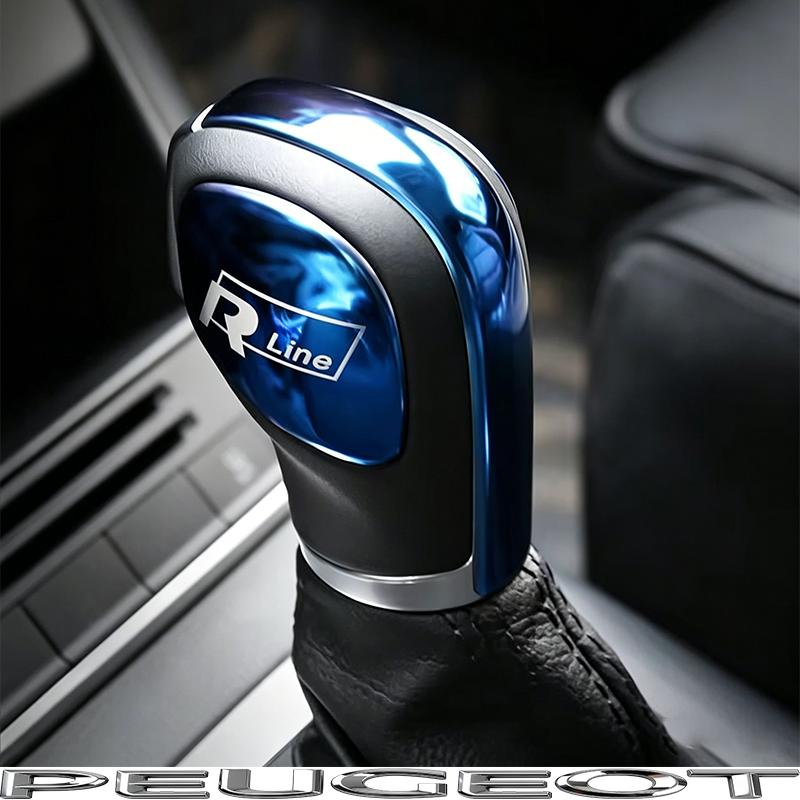Car Gearbox Control Gear Lever Stickers Shift Stick Handle Accessories For VW GTI Polo Golf Passat Tiguan Arteon Taigo Hub Cap