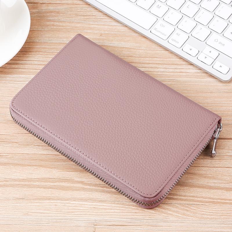 

Кожаный антимагнитный кардхолдер, коровья кожа, японский стиль, книжка для записей, чехол для паспорта, многофункциональный кошелек, длинный кошелек, обложка для ID.