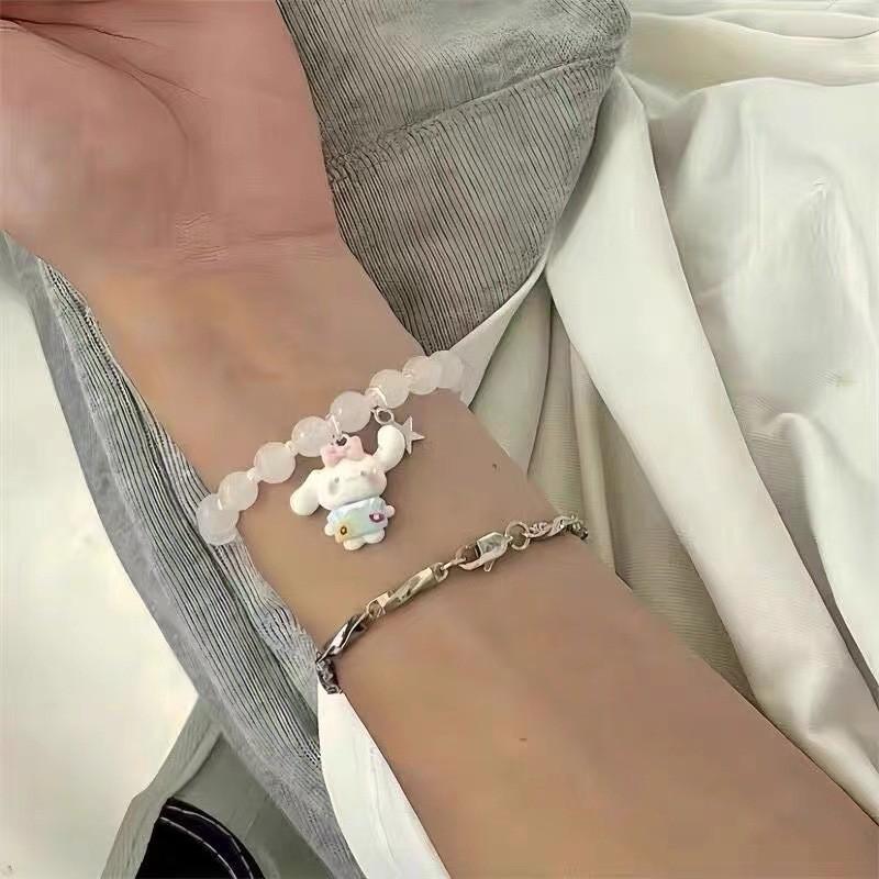 Cartoon Cute Cat Bracelets For Women Unique Stylish Handmade Geometric Jewelry