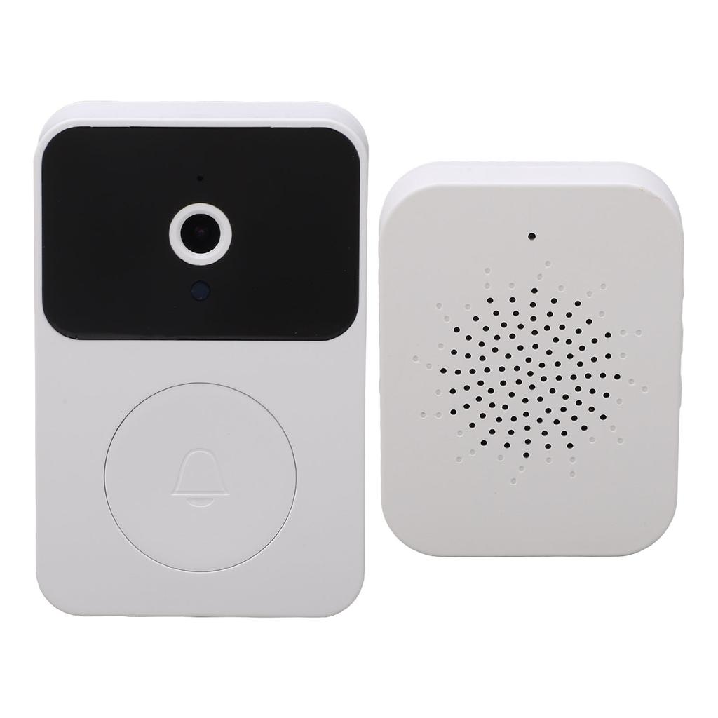 Wireless Doorbell Camera Infrared Night Vision Video Call Voice Fonts 2.4G WiFi Doorbell Camera for Homes Office